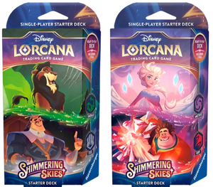 Disney Lorcana: Shimmering Skies Starter Decks