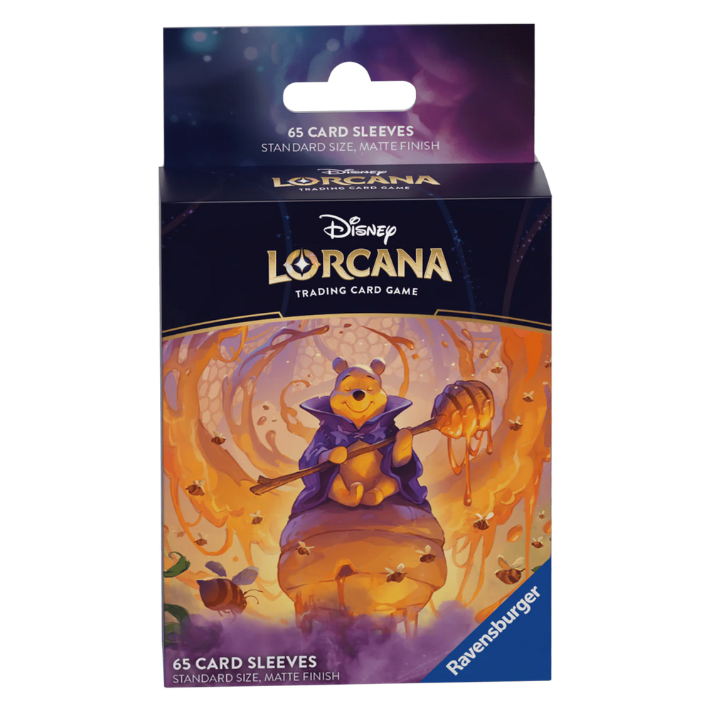 Disney Lorcana Card Sleeves: Pooh, Hunny Wizard