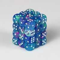 Chessex: Festive Waterlily 12mm d6 Dice Block