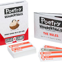 Grab & Game: Poetry For Neanderthals