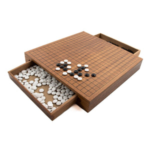 LPG Wooden Weiqi / Go Set - 30 cm Board with Drawers