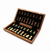 Wooden Magnetic Chess Set 30cm
