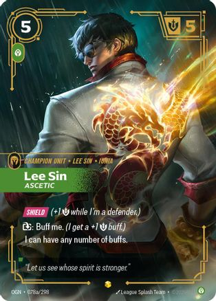 Lee Sin - Ascetic Alt Art 078a