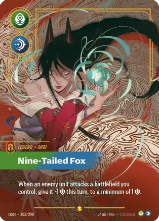 Nine-tailed Fox Alt Art 303