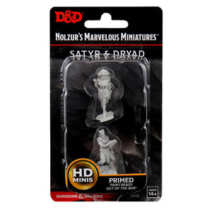 D&D Nolzur's Marvelous Miniatures - Satyr & Dryad