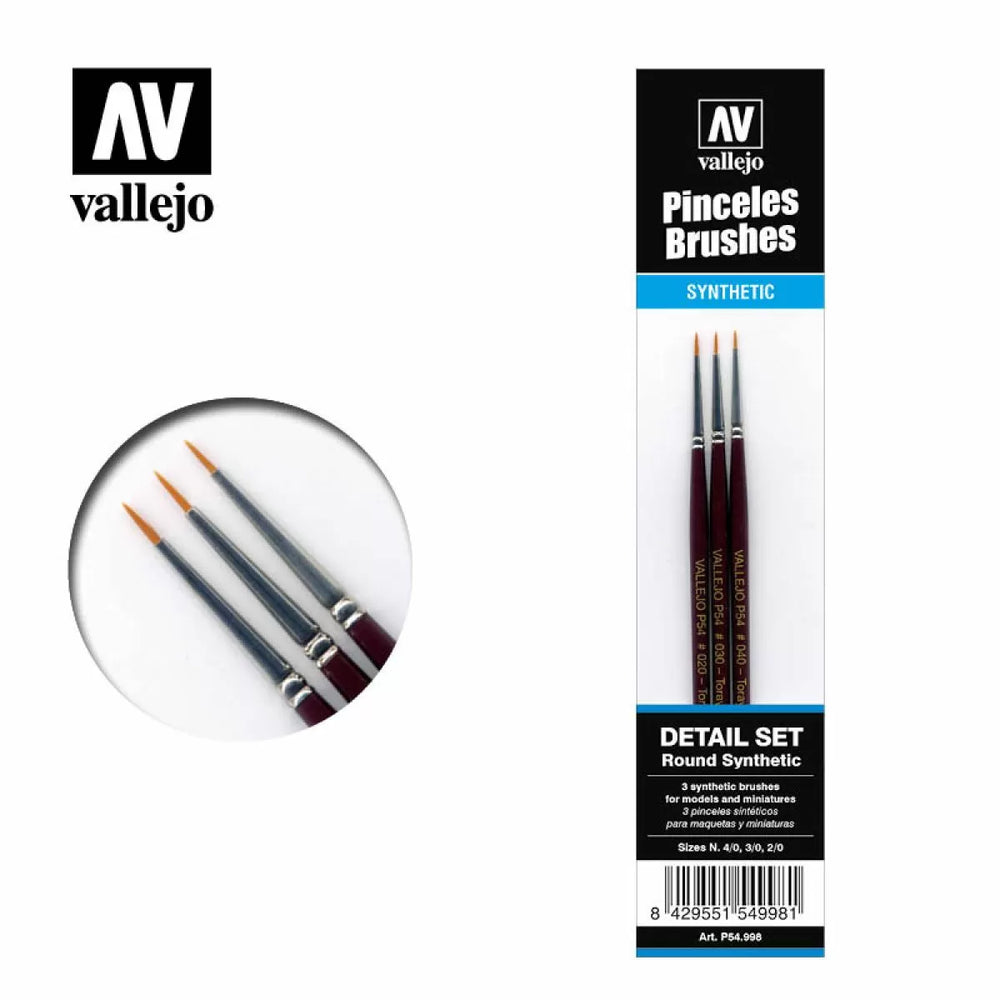 Vallejo Brushes - Definition Set