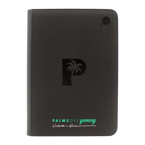 Palms off Gaming Clear Top Loader Zip Binder - 9 Pocket