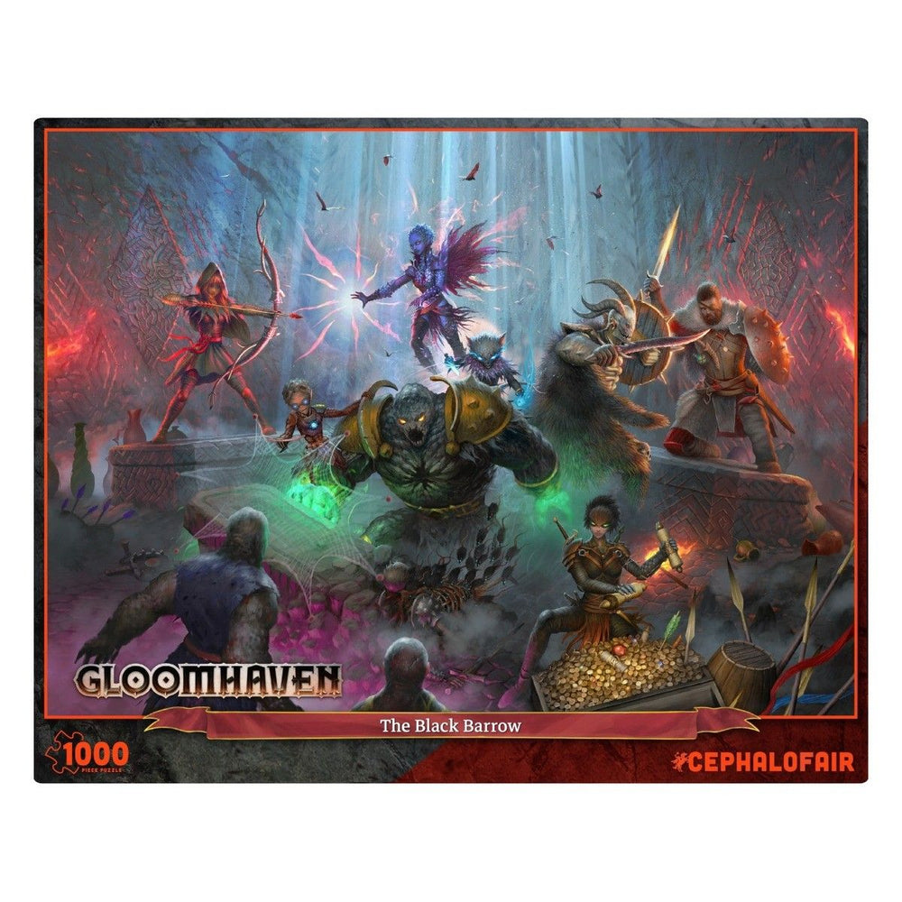 Gloomhaven The Black Burrow 1000 Piece Puzzle