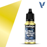 Vallejo True Metallic Metal Paint - Light
