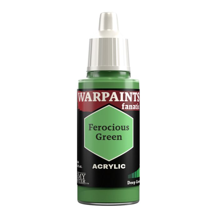 The Army Painter – Warpaints Fanatic: Ferocious Green