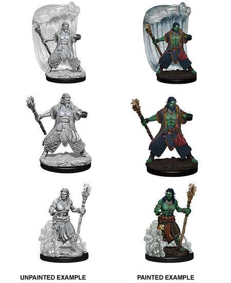 D&D Nolzur's Marvelous Miniatures - Water Genasi Druid Male