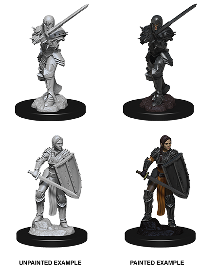 D&D Nolzur's Marvelous Miniatures - Human Fighter Female