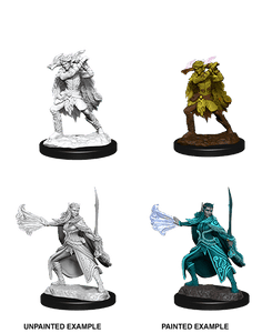 D&D Nolzurs Marvelous Miniatures - Winter Eladrin & Spring Eladrin