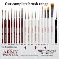 The Army Painter: Most Wanted Brush Set
