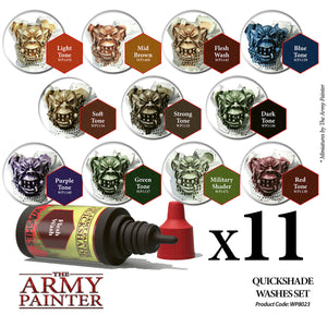 The Army Painter Warpaints:  Quickshade Wash Set