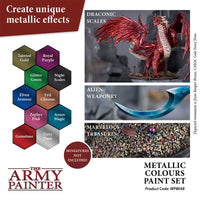 The Army Painter Warpaints:  Metallic Colours Paint Set
