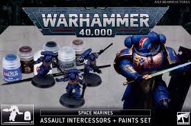 Warhammer 40k Assault Intercessors + Paint Set
