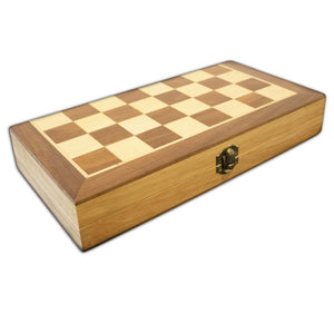 Wooden Chess/Checkers/Backgammon 30cm