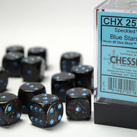 Chessex: Speckled Blue Stars D6 Dice Block