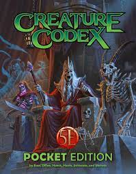Kobold Press Creature Codex Hardcover for 5e