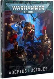 Warhammer 40k Adeptus Custodes Codex