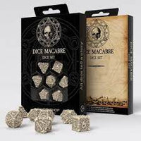 Dice Macabre 7 piece Dice set