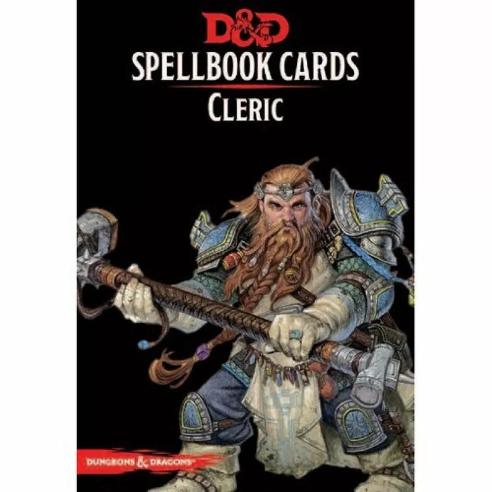 D&D Spellbook Cards: Cleric