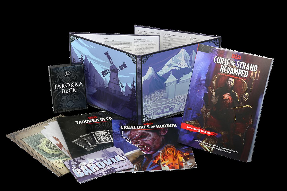 D&D Adventure: Curse of Strahd Revamped Box Set