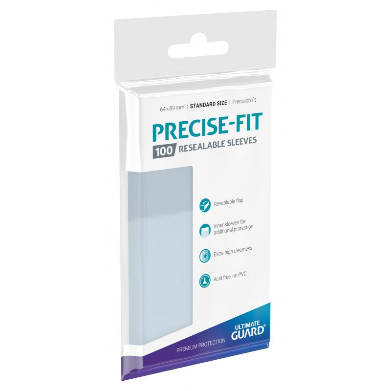 Ultimate Guard Precise-fit Resealable Sleeves 100 Pack