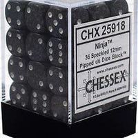 Chessex: Speckled Ninja 12mm Dice Block
