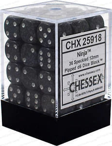 Chessex: Speckled Ninja 12mm Dice Block