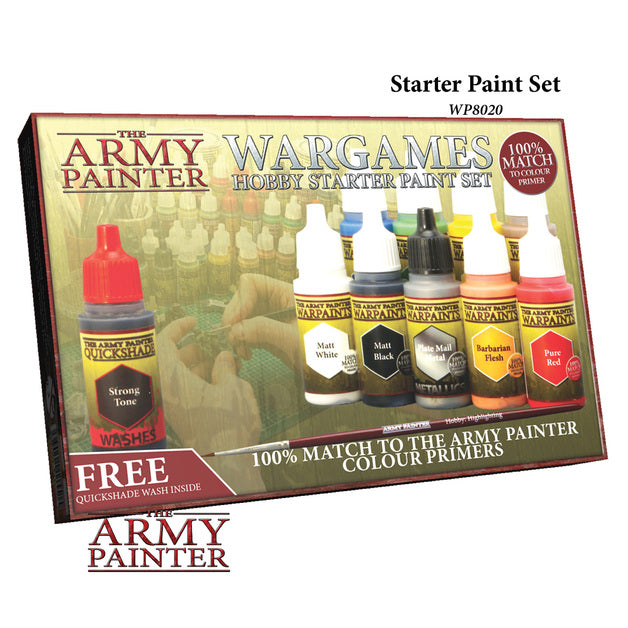 The Army Painter Warpaints:  Starter Paint Set