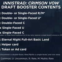 Innistrad Crimson Vow - Draft Booster