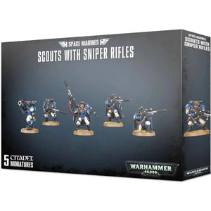 Warhammer 40k: Space Marines Scouts With Sniper Rilfes